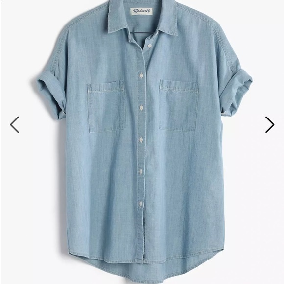 madewell chambray courier shirt